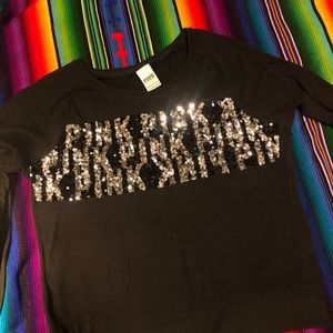 PINK Sequin Longsleeve Shirt ✨🖤